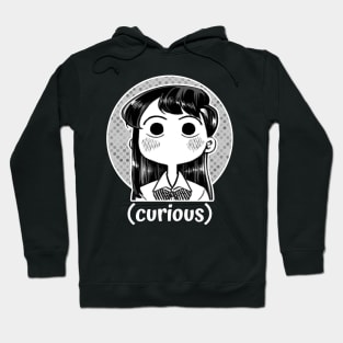 Funny Manga Meme Komi San Curious Face Hoodie